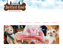 Tablet Screenshot of barkfieldroad.com